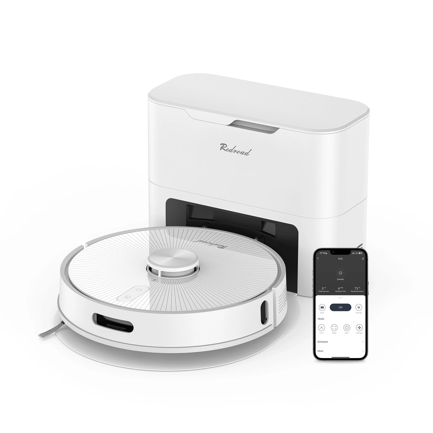 Redkey R10 & R11 2-in-1 Robot Vacuums with Automatic Mopping, Advanced LiDAR Navigation, Powerful 4000 Pa Suction, and Large 4L Dust Bag for Effortless Cleaning.